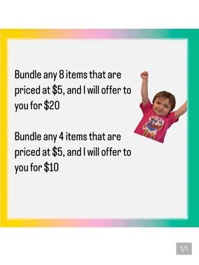 DEAL! Any 4 $5 items for $10